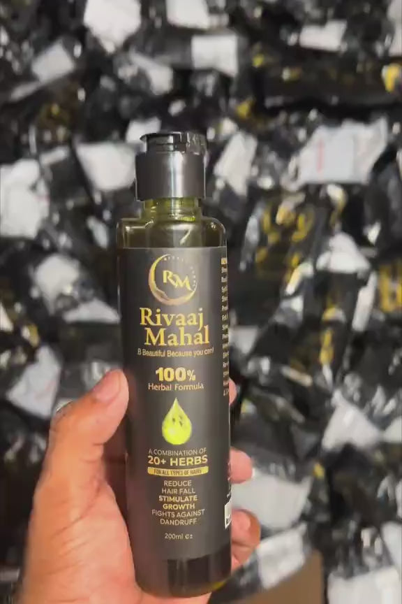 Rivaaj Mahal Hair Oil, Herbal formula 20+ combinations