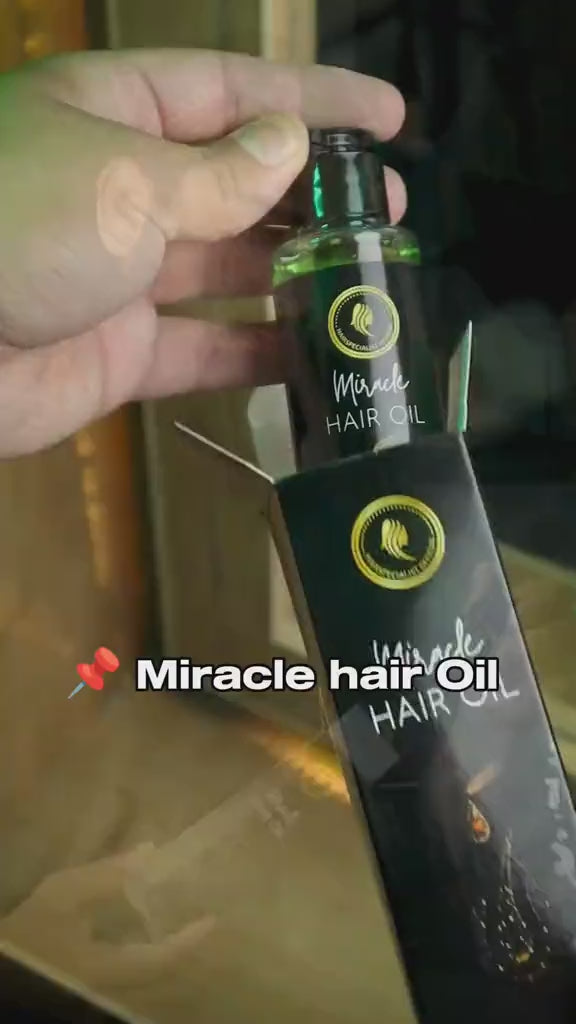 Miracle Herbal Hair Oil 150ml | Hair Growth, Strengthening & Shine Formula